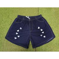 ราคา กางเกงยีนส์ขาสั้นปักลายน่ารักสำหรับสาวอวบผ้ายืดใส่สบายเดี๋ยวมีเชือกผูกมีกระเป๋าหน้าหลัง (17238537564)