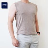 ราคา เสื้อคอกลมแขนกุด เสื้อแขนกุด เสื้อแขนกุดผู้ชาย แขนกุด มีของพร้อมส่ง ผลิตในไทย (21993597817)