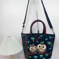 ราคา MZ2922 กระเป๋าสะพายผ้าทอ ถือได้สไตล์โบฮีเมียน ลายช้างสุดฮิต พร้อมส่งจากไทย (22605636593)