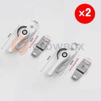 ราคา ส่งจากไทย 2PCS ล็อคเสาเกี่ยว ล็อคกลางบานเลื่อน ล็อคก้นหอย ล็อคเสริมบานเลื่อน ล็อคเสาเกี่ยว หน้าต่างบานเลื่อน (21593767037)