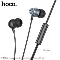 ราคา หูฟัง HOCO M110 หูฟังมีสาย สำหรับการเชื่อมต่อแบบ Aux 3 5 mm มีไมค์ในตัว คุยโทรศัพท์ ฟังเพลง (22618398179)