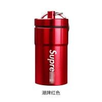 ราคา ยี่ห้อแฟชั่น Sup บุคลิกภาพแฟชั่นอลูมิเนียมมินิแบบพกพาที่เขี่ยบุหรี่โลหะขวดยาปิดผนึกเก็บพวงกุญแจขนาดเล็ก (21008855930)