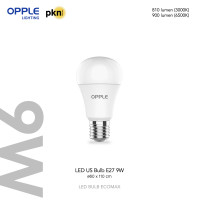ราคา PKN shop OPPLE หลอดไฟ LED BULB E27 UltraSave แบรนด์ระดับโลก แสงสว่าง ถนอมสายตา ประหยัดไฟ รับประกัน 2 ปี 15000 ชม จริง (22690914871)