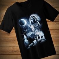 ราคา เสื้อยืดลายฮาฟโทนอินเดียแดงหมาป่า ผ้า cotton 100 ใส่สบาย เสื้อคอกลม เสื้อลายวินเทจ เสื้อสกรีน เสื้อพิมพ์ลาย เสื้อฮาฟโทน (13450880108)