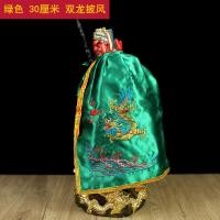 ราคา เสื้อคลุมมังกรคู่ขนาดเล็กสไตล์จีนที่มีไอคอนศาสนา 30 ซม ของตกแต่งผ้าสําหรับบ้านและโต๊ะทํางาน (21395880048)