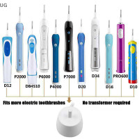ราคา UG แปรงสีฟันไฟฟ้า Stand Charger EU plug REPLACEMENT สำหรับ Braun Oral B D12 D20 (21244202774)