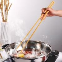 ราคา กระทะก้นตื้นสไตล์ญี่ปุ่นไม้ตะเกียบยาวเต่าตะเกียบตกปลาก๋วยเตี๋ยวตะเกียบยาวไม้ทอดตะเกียบยาว (12641494339)