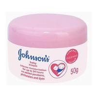 ราคา Johnsons จอห์นสัน เบบี้ ครีม ครีมบำรุงผิว สีชมพู 50กรัม 88530208 (2250234704)