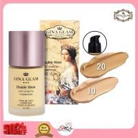 ราคา GINA GLAM DOUBLE WEAR STAY IN MATTE FOUNDATION SPF15 G45 (4628654597)
