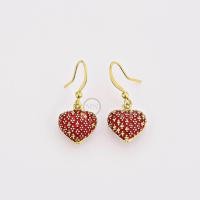 ราคา MONO Jewelry ต่างหูทองลงยาลายไทยรูปทรงหัวใจ รุ่น MN9062L (441764570)