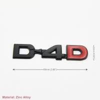 ราคา V6 3D โลโก้รถยนต์ของสติกเกอร์โลโก้โลหะตกแต่งยานยนต์4X4 D4D จำกัด (18711204370)