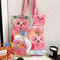 ราคา ThaiBeats กระเป๋าTote Bag กระเป๋าถือลูปปี้ Loopy กระเป๋าผ้า กระเป๋าสะพายไหล่ กระเป๋าผ้ามินิมอล ลายการ์ตูนน่ารักๆ 35 40CM นักเรียน นักศึกษา กระเป๋าแฟชั่นเกาหลี แมวKTน่ารักๆ กระเป๋าผู้หญิง (22679799851)