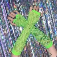 ราคา Funny Go ถุงมือตาข่าย ถุงมือตาข่ายยาวถึงศอก ถุงมือตาข่ายเรืองแสงแฟนตาซี (22190613211)