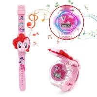 ราคา Cartoon Childrens Electronic Watch Colorful Light Music Watch Student Flip Toy Watch YL023 (21871942051)
