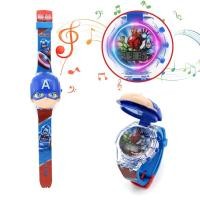 ราคา Cartoon Childrens Electronic Watch Colorful Light Music Watch Student Flip Toy Watch YL023 (21871942043)