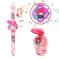 ราคา Cartoon Childrens Electronic Watch Colorful Light Music Watch Student Flip Toy Watch YL023 (21871942061)