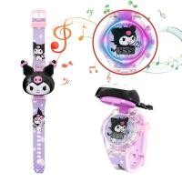 ราคา Cartoon Childrens Electronic Watch Colorful Light Music Watch Student Flip Toy Watch YL023 (21871942060)