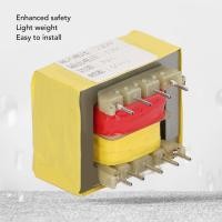 ราคา โมดูลหม้อแปลงไฟฟ้าเอาต์พุต 12V หม้อแปลงไฟฟ้าแยกสแตนเลสทองเหลือง 3VA 9 Pin สำหรับลำโพงสำหรับรถยนต์ (21894894343)