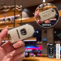 ราคา เคส กุญแจ รถ HONDA เคสรีโมทกุญแจรถยนต์ สําหรับ JAZZ GK CIVIC FB 2014 พวงกุญแจรถ (22636083244)