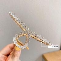 ราคา จัดส่งในกทม กิ๊บติดผมโลหะสีทองแฟชั่นเกาหลี กิ๊บหนีบผมเกาหลี กิ๊ฟติดผม สำหรับผู้หญิง (22435530106)