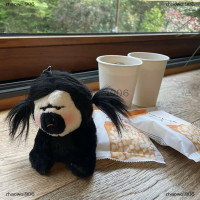 ราคา zhaowei ของเล่นตุ๊กตายัดไส้นุ่มรูปลิงหน้าสีขาวน่ารักพร้อมหวีติดผม (22277010275)