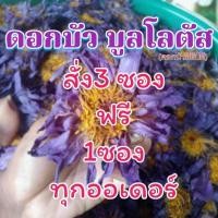 ราคา ดอกบัวอบแห้ง ดอกบัวบูลโลตัส 3ฟรี1 บรรจุ1 5กรัม ดอกบัวแท้ไม่ผสม ดอกบัวมายา มิเครนท่าฟ้า เซรูเรีย อียิปต์ ดอกบัว อบแห้ง (22636810997)