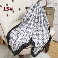 ราคา ผ้าโพกหัวลายพิมพ์ดอกไม้สวยงาม35 4 ผ้าคลุมไหล่ผ้าไหมซาตินสไตล์จีนที่รัดศีรษะกันลมสำหรับผู้หญิง (20942105422)