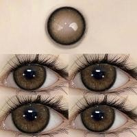 ราคา YILALA COD คอนแทคเลนส์สีคู่ขนาดเส้นผ่านศูนย์กลาง 14 5MM ปริมาณน้ำ 40 สั้น 1 00 ถึง 4 25 (22528485985)