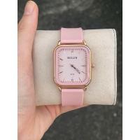 ราคา นาฬิกาBolunแท้ทรงเหลี่ยมปัดจุดเพชรสายสิริโคน (22356191595)