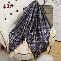 ราคา ผ้าโพกหัวลายพิมพ์ดอกไม้สวยงาม35 4 ผ้าคลุมไหล่ผ้าไหมซาตินสไตล์จีนที่รัดศีรษะกันลมสำหรับผู้หญิง (20942105419)