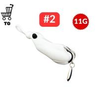 ราคา 11g 15gLURESกบซิลิโคนไบโอนิคล่อปลา เหยื่อล่อตะขอคู่ตกปลาหาปลาดำG2618 (22397147825)