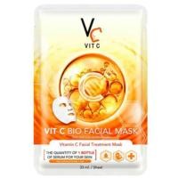 ราคา ส่งฟรี 1 ซอง Vit C Bio Facial Mask มาร์คน้องฉัตร มาร์ควิตซีเกาหลี วิตซี Vit C Magnat Eye (22657933118)