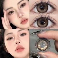 ราคา คอนแทคเลนส์สีขนาดเส้นผ่านศูนย์กลาง 14 2 มม ต่อปีคอนแทคเลนส์รายเดือนคอนแทคเลนส์ คอนแทคเลนส์ Thai Tea Grey Black กรองแสงขนาดมินิ 1คู่ 14 5mm (21992263184)