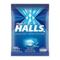 ราคา ลูกอม ฮอลล์ 100เม็ด ลูกอมมิ้นท์ เมนโทลิปตัส Halls ท็อฟฟี่ ยาอม ลูกอม (10687788528)