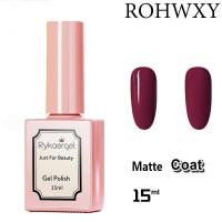 ราคา Top Coat เคลือบสีเล็บเจล base coat MATTE TOP UV LED Gel Polish Soak Off ทาเล็บเจล สีทาเล็บเจล สีเจล ยาทาเล็บเจล 15ML (8288892365)
