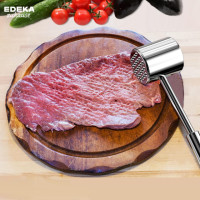 ราคา EDEKA ค้อนทุบหมู ค้อนทุบเนื้อ สแตนเลส 304 ที่ทุบเนื้อ ค้อนตีเนื้อนุ่ม ที่ทุบเนื้อทำสเต็ก สำหรับเนื้อทุกชนิด (20472160182)