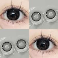 ราคา คอนแทคเลนส์สีขนาดเส้นผ่านศูนย์กลาง 14 2 มม ต่อปีคอนแทคเลนส์รายเดือนคอนแทคเลนส์ คอนแทคเลนส์ Thai Tea Grey Black กรองแสงขนาดมินิ 1คู่ 14 5mm (21992263167)