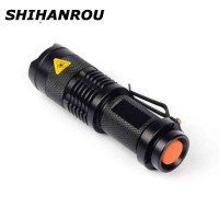 ราคา SHIHANROU ไฟฉายสว่างมากพร้อมไฟ LED Q5 CREE 1200ลูเมนและซูมได้14500ครั้ง (22185626363)