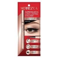 ราคา อายไลเนอร์หัวเมจิก เมอร์เรซกา Merrezca Super Black Long Lasting Eyeliner (22733317151)