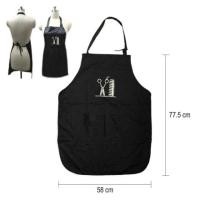 ราคา เอี๊ยมช่าง สีดำลายอุปกรณ์ ผ้ากันเปื้อน (20003646916)