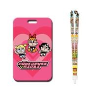 ราคา CRYBABY x Powerpuff girls NEW ที่ใส่บัตรพร้อมสายคล้องคอ Pop mart (22141929078)