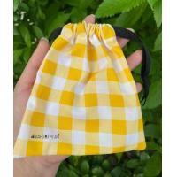 ราคา ถุงผ้าหูรูด ลายตาราง ลายสก็อต (7897519104)