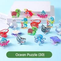 ราคา จิ๊กซอว์3D 30Pcs ของเล่นสำหรับเด็ก รูปสัตว์ต่างๆ ไดโนเสาร์ แมลง DIYเด็ก ของเล่นเสริมพัฒนาการเด็กปฐมวัย การศึกษาในช่วงต้น บล็อกปริศนาตัวต่อ Childrens puzzle toys (22685600750)