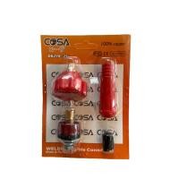 ราคา ข้อต่อสายเชื่อม ข้อต่อตู้เชื่อม Inverter แดง ดำ อะไหล่ตู้เชื่อม ข้อต่อสายเชื่อม ยางหุ้มสาย (18847669619)