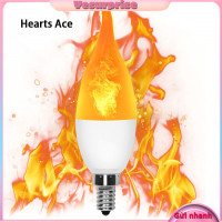 ราคา ใช่เทียนอิเล็กทรอนิกส์หลอดเปลวเทียน LED จำลองใช้สำหรับตกแต่งบ้านและโรงแรม E12 E14 85 265V (22121991834)