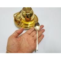 ราคา Brass byfa ช้อนชาทองเหลือง ช้อนชงกาแฟ ขนาด ยาว 11 5cm หน้ากว้าง 2 5cm มี2ลาย F1207 ช้อนกาแฟลายไผ่F1208ช้อนกาแฟ เรียบ (7946484863)