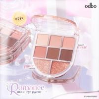 ราคา ส่งด่วน มีเก็บเงินปลายทาง Odbo Romance Mood Eye Palette 6g OD2023 โอดีบีโอ โรแมนซ์ มู้ด อาย พาเลท (21756586888)