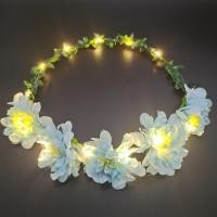 ราคา ที่คาดผมดอกไม้ ที่คาดผมมีไฟ ที่คาดผมLED มีไฟ สวยมาก มงกุฎไฟกระพริบ (22433474768)