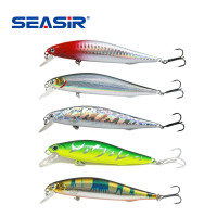 ราคา Seasir Minnow Fishing Lure Meteor ยาวโยนเหยื่อช้า Sinking Gravity Shift Wobblers ประดิษฐ์ Hard Lure Crankbait Fishing Tackle (16257579380)