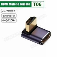 ราคา 8K HDMI 2 1สายเคเบิลอะแดปเตอร์ตัวผู้ไปยังตัวเมียสายเคเบิลตัวแปลงสำหรับ HDTV PS4 PS5แล็ปท็อป4K ตัวต่อขยาย HDMI ตัวเมียถึงตัวเมีย (22303096499)